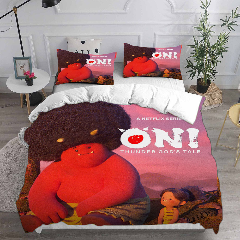 Oni: Thunder God's Tale Bedding Sets Duvet Cover Comforter Set