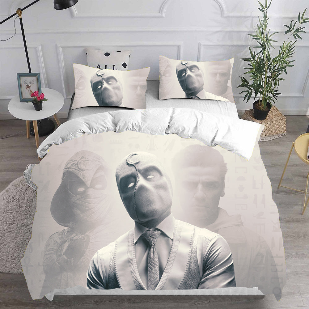 Moon Knight Cosplay Bedding Sets Duvet Cover Halloween Comforter Sets