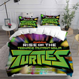 Rise of the Teenage Mutant Ninja Turtles Bedding Sets Duvet Cover Comforter Set