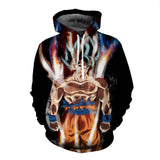 BFJmz Dragon Ball Super Saiyan Wukong 3D Printing Coat Leisure Sports Sweater Autumn And Winter