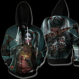 BFJmz Batman Suicide Squad Harley Quinn 3D Printing Coat Zipper Coat Leisure Sports Sweater  Autumn And Winter - bfjcosplayer