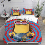 Minions 2 The Rise Of Gru Cosplay Bedding Sets Duvet Cover Halloween Comforter Sets