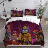 Rise of the Teenage Mutant Ninja Turtles Bedding Sets Duvet Cover Comforter Set