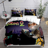 Zootopia Bedding Set Duvet Cover Comforter Sets