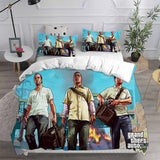 Grand Theft Auto V Bedding Sets Duvet Cover Comforter Set
