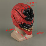 2020 Claw Face Halloween Scary Fangs Helmet Cosplay Latex Props