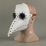 2020 Plague Doctor Beak Cosplay Helmet Halloween Latex Props