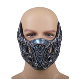 2021 Film Mortal Kombat SubZero Cosplay PVC Mask Halloween Props