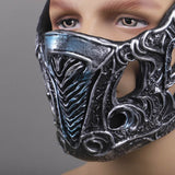 2021 Film Mortal Kombat SubZero Cosplay PVC Mask Halloween Props
