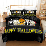 Halloween Pumpkin Cosplay Bedding Sets Duvet Cover Halloween Comforter Sets