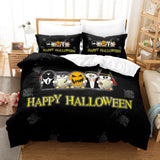 Halloween Pumpkin Cosplay Bedding Sets Duvet Cover Halloween Comforter Sets