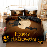 Halloween Pumpkin Cosplay Bedding Sets Duvet Cover Halloween Comforter Sets