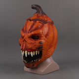 2021 Halloween Pumpkin Decor Cosplay Latex Helmet Halloween Props