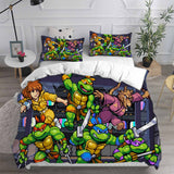 Rise of the Teenage Mutant Ninja Turtles Bedding Sets Duvet Cover Comforter Set