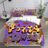 Pizza Tower Bedding Sets Duvet Cover Comforter Set