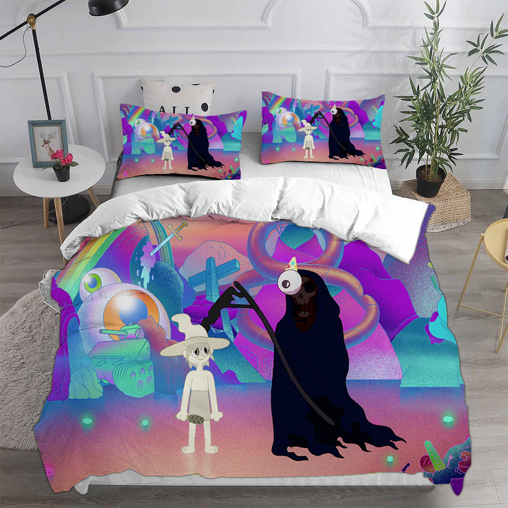 The Midnight Gospel Cosplay Bedding Sets Duvet Cover Halloween Comforter Sets