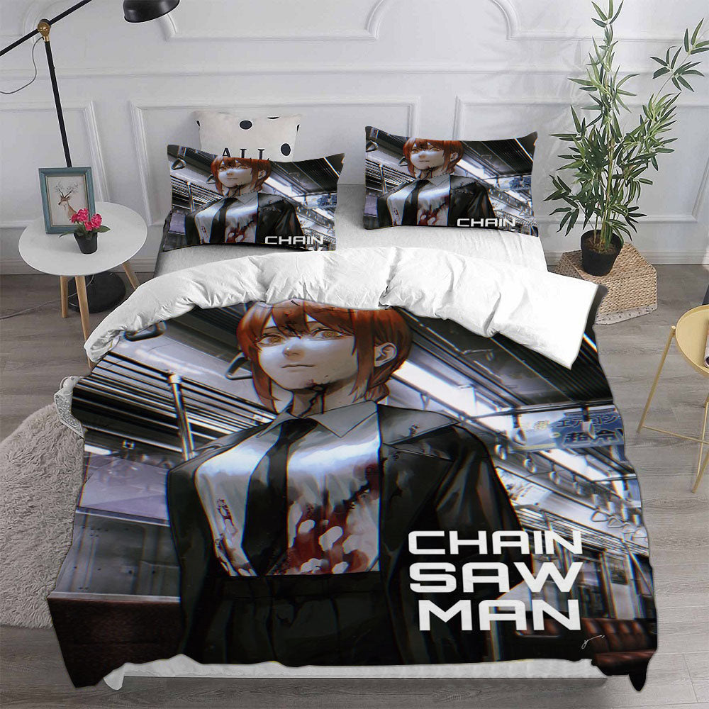 Chainsaw Man Bedding Sets Duvet Cover Comforter Set