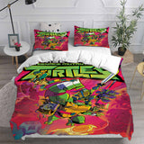 Rise of the Teenage Mutant Ninja Turtles Bedding Sets Duvet Cover Comforter Set