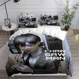 Chainsaw Man Bedding Sets Duvet Cover Comforter Set