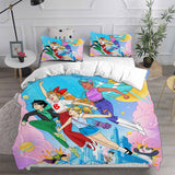 The Powerpuff Girls Bedding Sets Duvet Cover Halloween Cosplay Comforter Sets