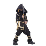 BFJFY Halloween Boy's Martial Arts Ninja Costume Ninja Cosplay Costume - bfjcosplayer