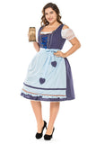BFJFY Women's Munich Beer Festival Maid Dress Halloween Costume - bfjcosplayer