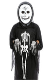 BFJFY Halloween Boy Cosplay Costume Kids Horror Skull Jumpsuit With Mask - bfjcosplayer