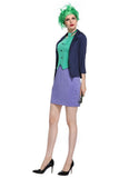 BFJFY Women Halloween Devil Clown Teacher Cosplay Uniform - bfjcosplayer