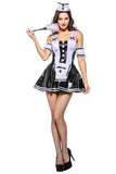 BFJFY Halloween Women's Maid Bar Girls Fancy Dress Cosplay Costume - bfjcosplayer