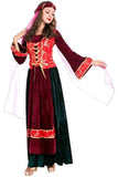 BFJFY Halloween Costume For Women Arabian Princess Dress Outfit - bfjcosplayer