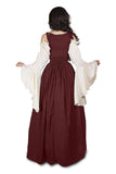 BFJFY Women's Halloween Cosplay Costume Renaissance Medieval Dress - bfjcosplayer