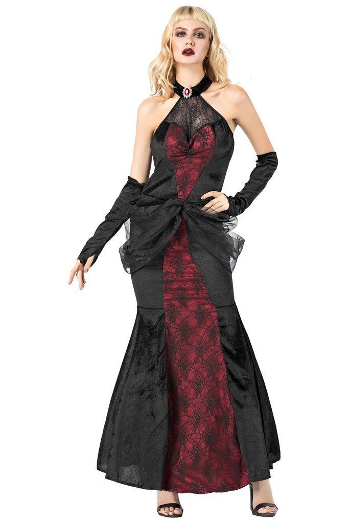 BFJFY Spider Queen Dress Costume Halloween Cosplay For Ladies Women - bfjcosplayer