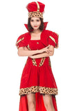 BFJFY Women Sexy Stage Performance Dress Halloween Queen Cosplay Costume Outfit - bfjcosplayer