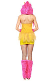 BFJFY Halloween Women Spotted Animal Cosplay Bodysuit With Furry Tail - bfjcosplayer