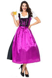 BFJFY Women Halloween Oktoberfest Costume Beer Festival Cosplay Costume - bfjcosplayer