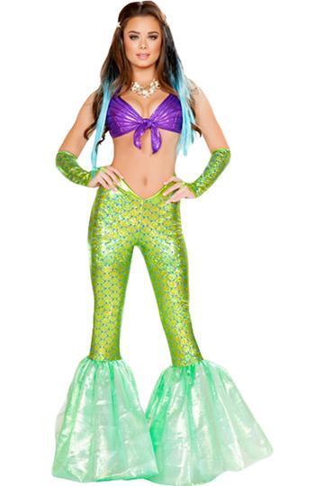 BFJFY Sexy Women's Mermaid Cosplay Costume For Halloween Carnival - bfjcosplayer