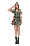 BFJFY Halloween Women's Army Camouflage Spy Army Cosplay Costume - bfjcosplayer