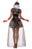 BFJFY Halloween Women Princess Queen Dress Outfit Role Play Cosplay Costume - bfjcosplayer