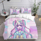 Needy Girl Overdose Cosplay Bedding Sets Duvet Cover Halloween Comforter Sets 2