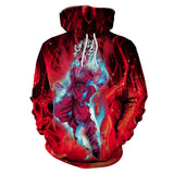 BFJmz Dragon Ball Ultra Instinct Wukong 3D Printing Coat Leisure Sports Sweater Autumn And Winter