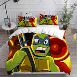 Rise of the Teenage Mutant Ninja Turtles Bedding Sets Duvet Cover Comforter Set