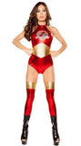 BFJFY Halloween Women Superhero The Flash Flashman Cosplay Costume - bfjcosplayer