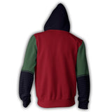 BFJmz Hokage Ninjia Jiraiya 3D Printing Coat Zipper Coat Leisure Sports Sweater Autumn And Winter - bfjcosplayer