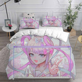 Needy Girl Overdose Cosplay Bedding Sets Duvet Cover Halloween Comforter Sets 2