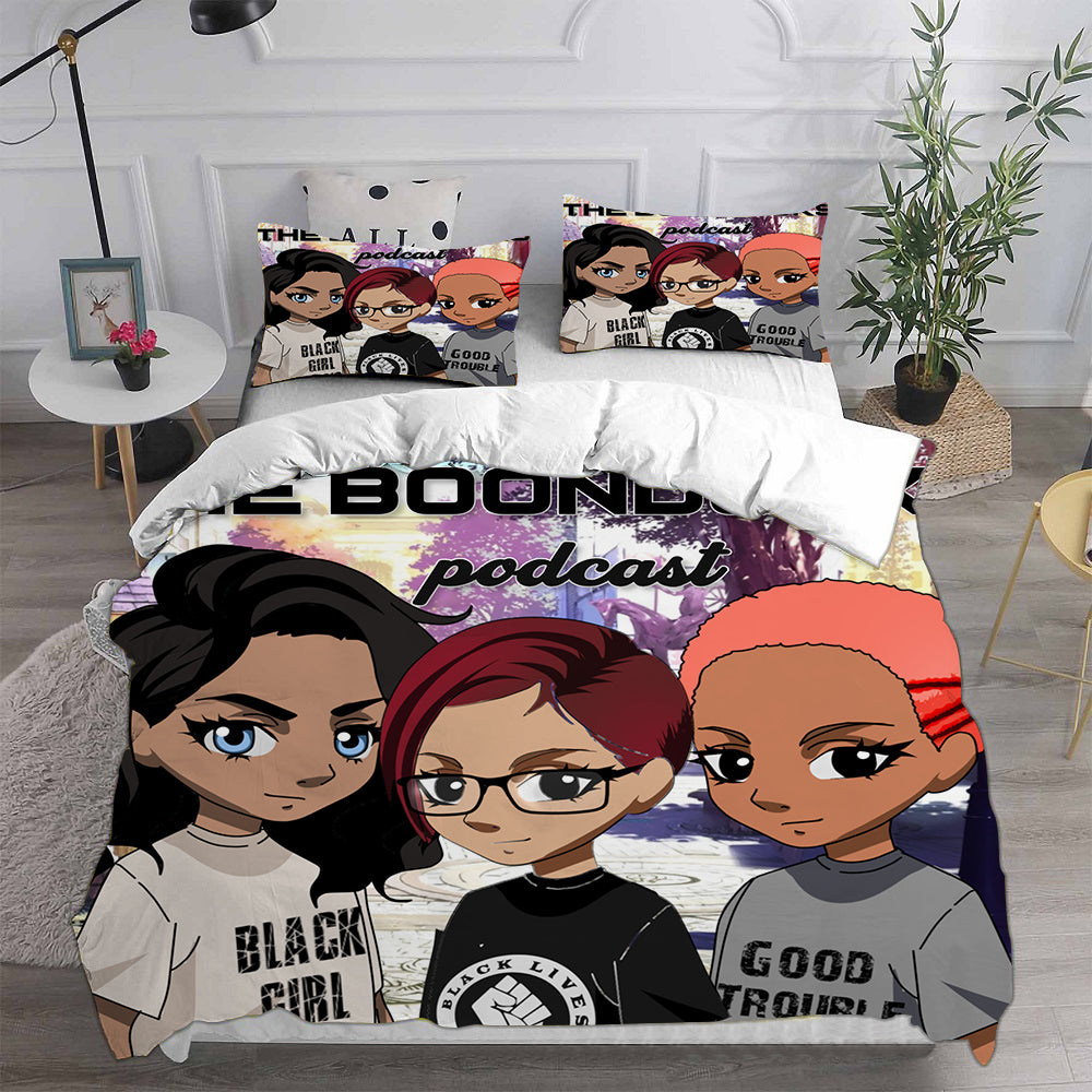 The Boondocks Bedding Sets Duvet Cover Comforter Set