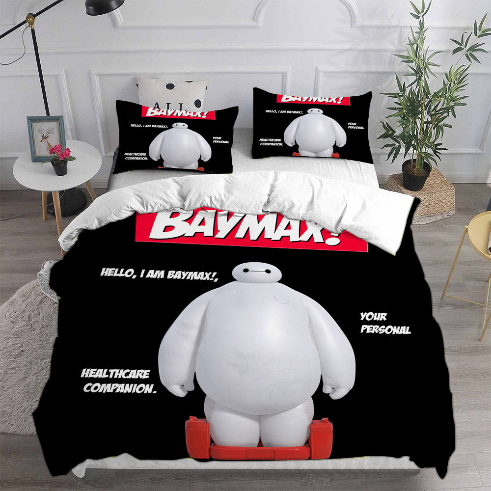 Baymax Cosplay Bedding Sets Duvet Cover Halloween Comforter Sets
