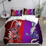 Pokemon Scarlet And Violet Bedding Sets Duvet Cover Comforter Set
