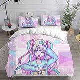 Needy Girl Overdose Cosplay Bedding Sets Duvet Cover Halloween Comforter Sets 2