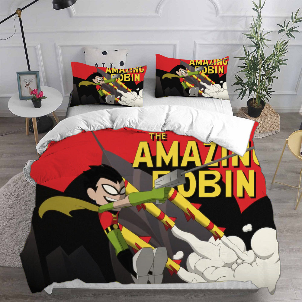Teen Titans Go Bedding Sets Duvet Cover Comforter Set