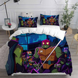 Rise of the Teenage Mutant Ninja Turtles Bedding Sets Duvet Cover Comforter Set